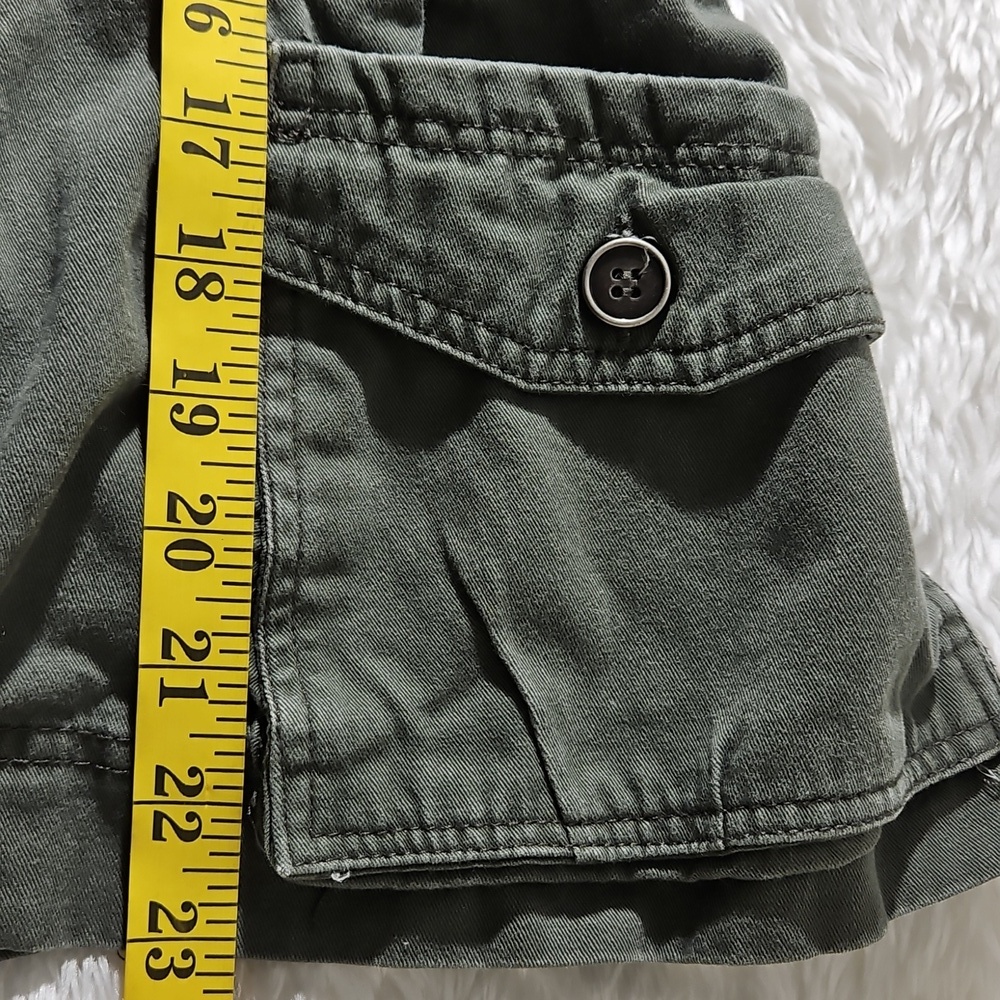 Full Tilt Olive Green Utility Jacket Cotton Size Small Medium - Picture 16 of 17